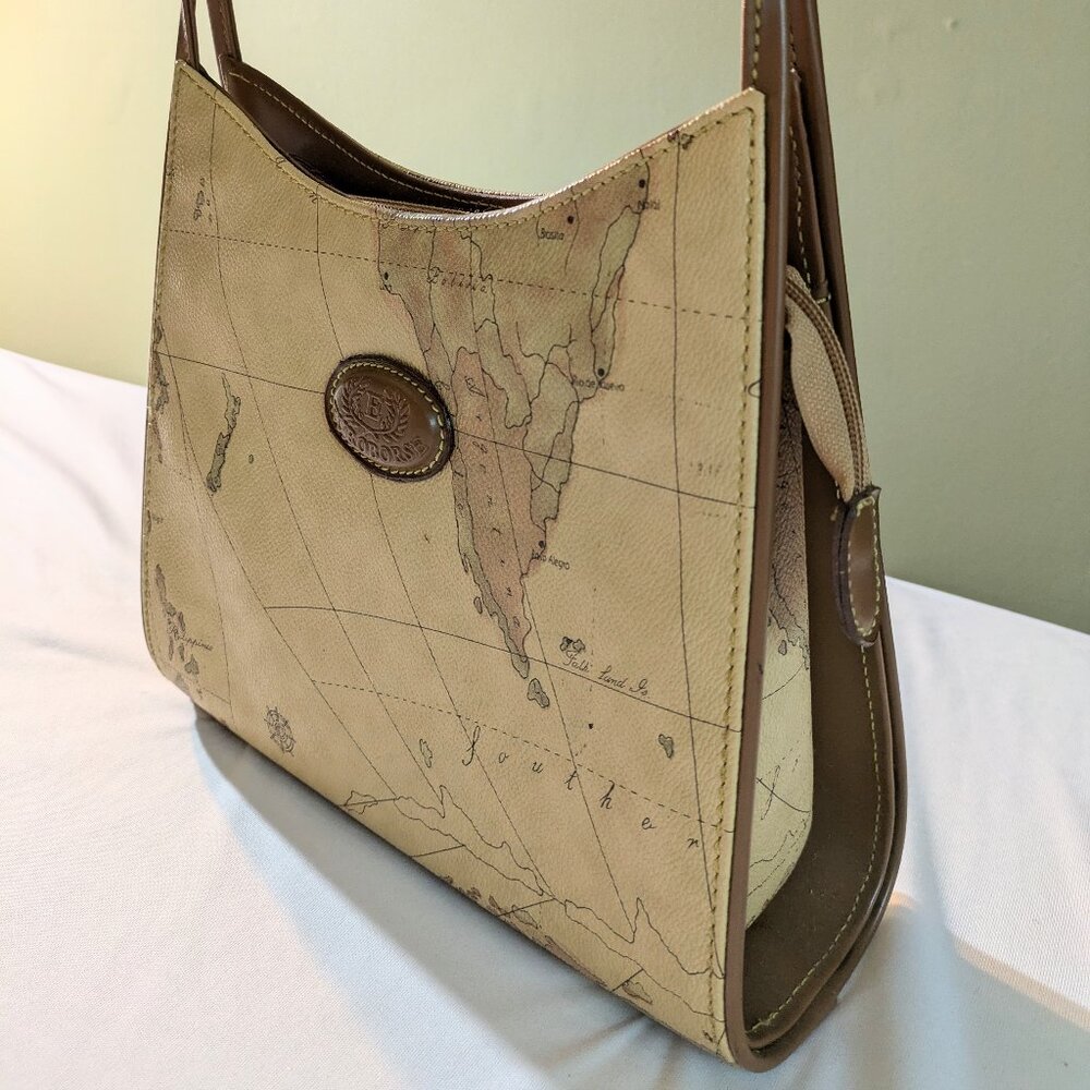 EuroBorse Old World Map Ladies Purse Bag Pocketbook and glasses case